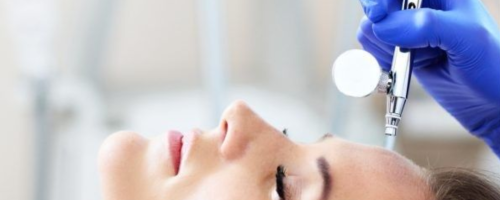 Limpieza facial oxígeno jet